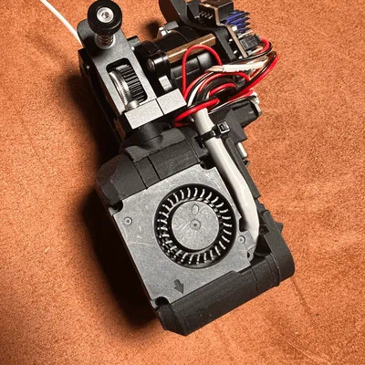 Ngàm Dragon Burner cho máy in Voron tích hợp cảm biến sợi nhựa