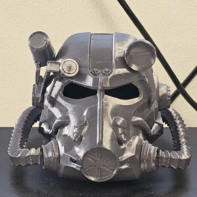 Mô hình mũ giáp T-60 từ Fallout 4 - Hướng dẫn in 3D chi tiết