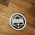 Đồng xu Inspiration Token Coin - DnD - Thumbnail 1