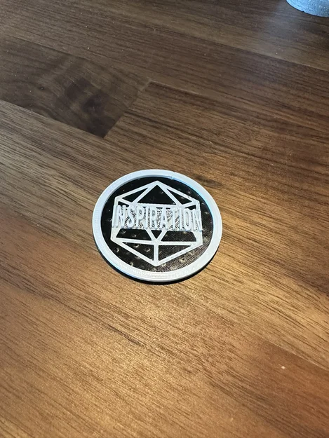 Đồng xu Inspiration Token Coin - DnD - Image 2