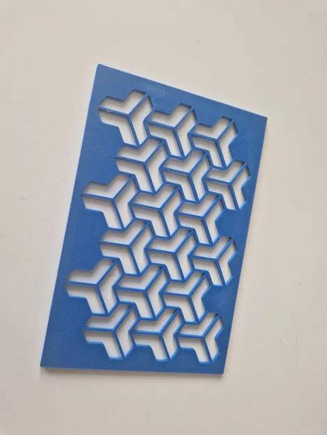 Khuôn mẫu trang trí Escher Pattern vô tận (3D Printed Stencil) - Image 3