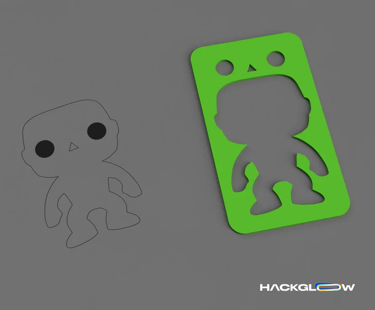 Khuôn Mẫu Vẽ Nhân Vật Funko Độc Đáo (Funko Drawing Template) - Image 2