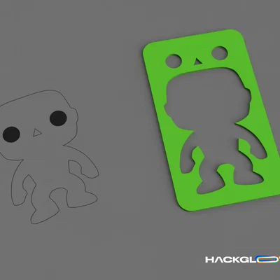 Khuôn Mẫu Vẽ Nhân Vật Funko Độc Đáo (Funko Drawing Template)