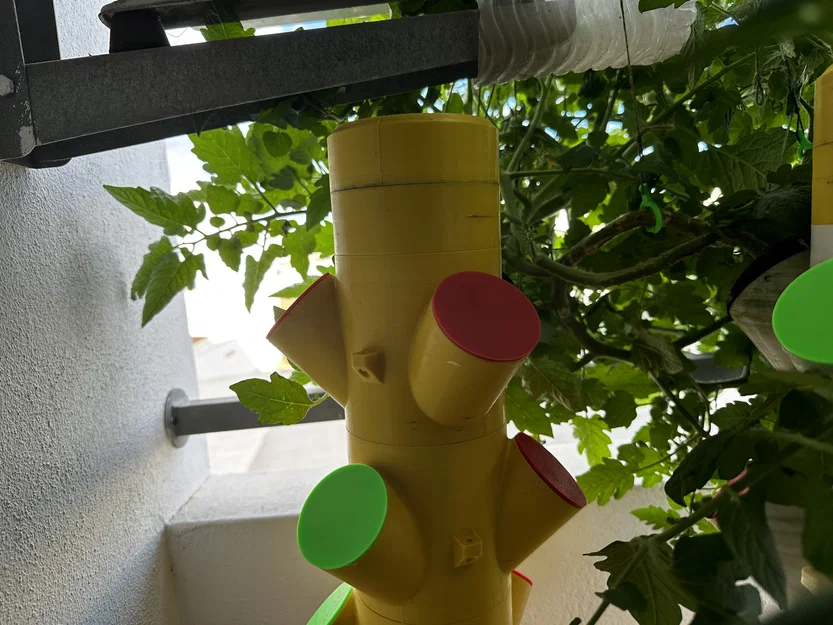 Nắp Slim cho Tháp Thủy Canh Module (Modular Hydroponic Tower Garden) - Image 1