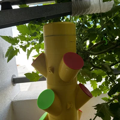 Nắp Slim cho Tháp Thủy Canh Module (Modular Hydroponic Tower Garden)