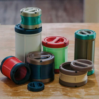 Mini Canisters (Ống chứa mini phong cách Sci‑Fi)
