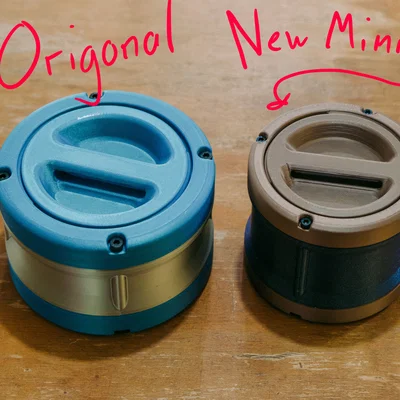 Mini Canisters (Ống chứa mini phong cách Sci‑Fi)