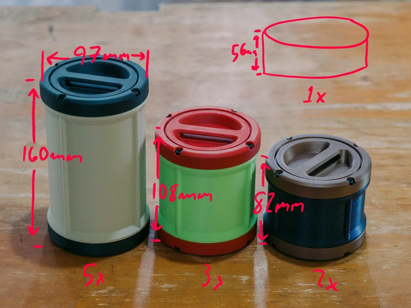 Mini Canisters (Ống chứa mini phong cách Sci‑Fi) - Image 6