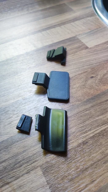 Chốt lẫy bệ tỳ tay Kia Ceed (armrest latch) – chi tiết thay thế in 3D - Image 1