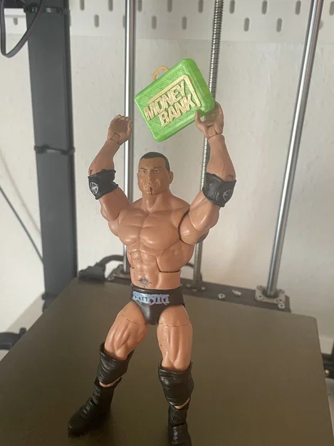 Vali WWE Money in the Bank (MITB) tỉ lệ Action Figure - Image 2