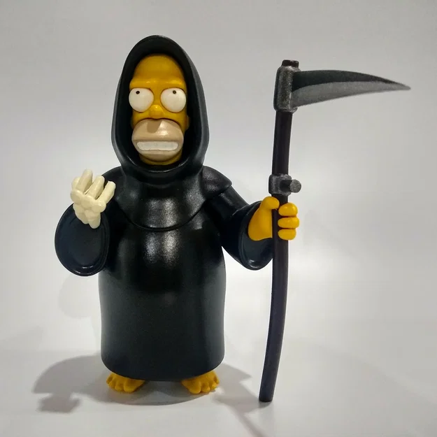 Mô hình Death Homer Simpson độc đáo - File in 3D chất lượng cao - Image 2