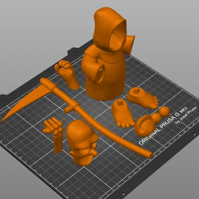 Mô hình Death Homer Simpson độc đáo - File in 3D chất lượng cao