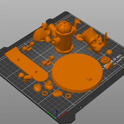 Mô hình Bart Simpson trượt ván in 3D độc đáo