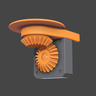 Bàn xoay hiển thị Extruder Visualizer Turntable
