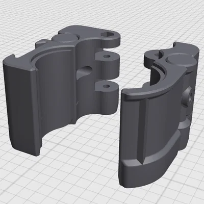 Kẹp xe lăn Medline & Universal có dovetail cho cupholder và phoneholder