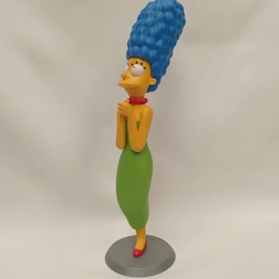 Mô hình Marge Simpson độc đáo - File in 3D tách rời màu sắc