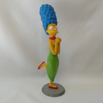 Mô hình Marge Simpson độc đáo - File in 3D tách rời màu sắc