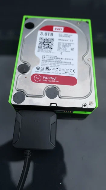 Khung ốp bảo vệ ổ cứng HDD 3.5 inch in 3D tiện lợi - Image 2