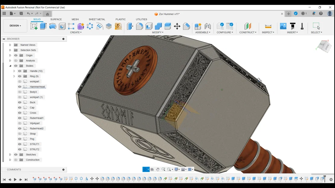 Búa Thor mini (Mjölnir) - Image 13