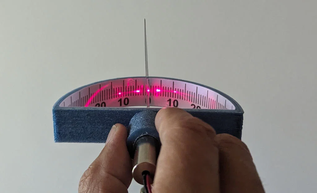 Goniometer laser đo góc mài lưỡi dao (Laser knife goniometer) - Image 1