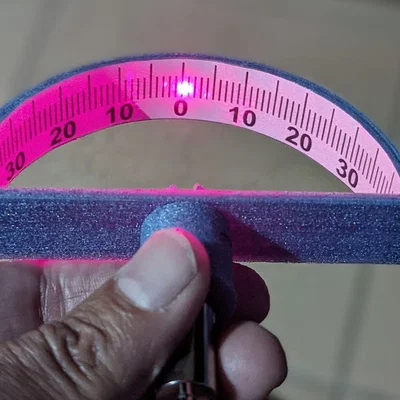 Goniometer laser đo góc mài lưỡi dao (Laser knife goniometer)