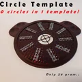 Template Vòng Tròn (50 trong 1) – Circle Template (50 in 1) - Thumbnail 1