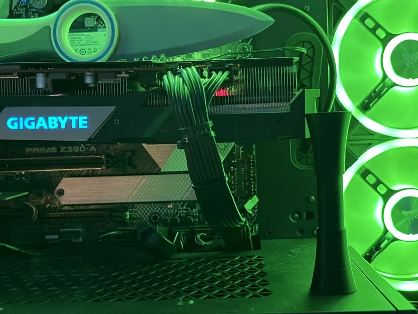 Giá đỡ GPU điều chỉnh độ cao, không lộ ren thẩm mỹ cho PC Gaming - Image 3