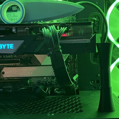 Giá đỡ GPU điều chỉnh độ cao, không lộ ren thẩm mỹ cho PC Gaming
