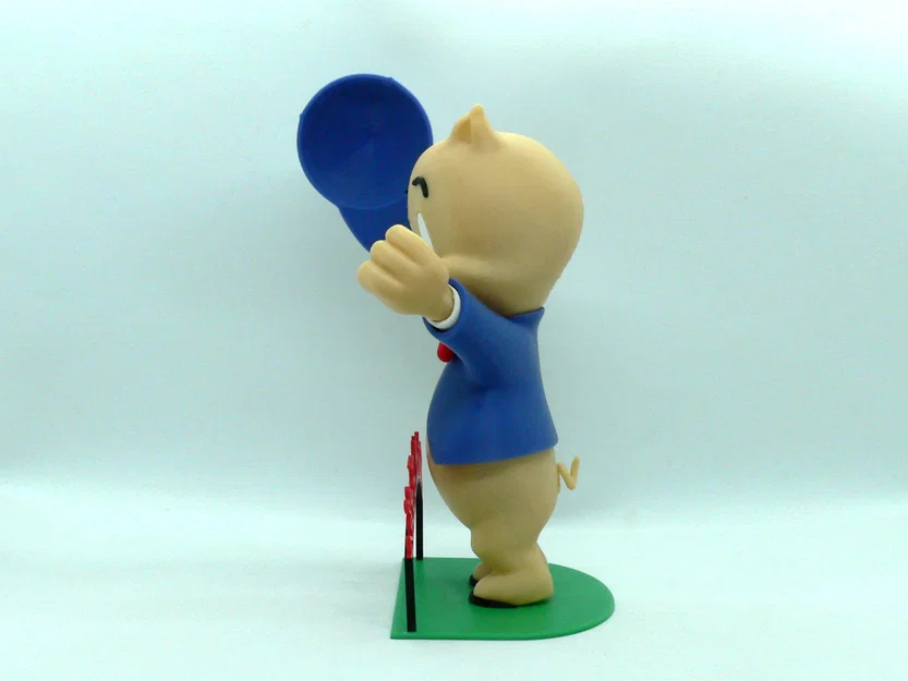 Mô hình 3D Porky Pig - Image 5