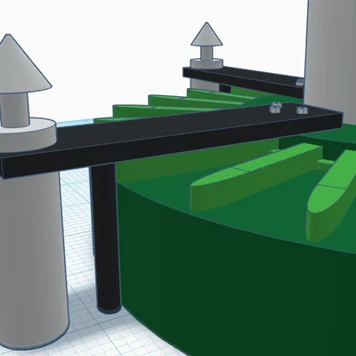 Mô hình 3D thiết bị nổ Cluster Charge của Fuze - Rainbow Six Siege