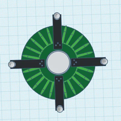 Mô hình 3D thiết bị nổ Cluster Charge của Fuze - Rainbow Six Siege