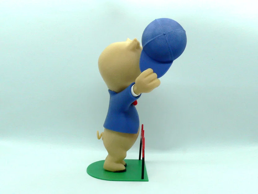 Mô hình 3D Porky Pig - Image 7