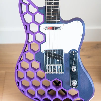 Guitar BexGears Prusacaster - Cập nhật cho kit tháng 5/2024