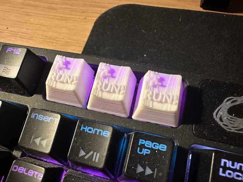 Keycap ESC "RUN!" độc đáo cho bàn phím cơ - Tự in 3D tại nhà - Image 1