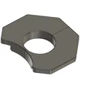 Nắp che bụi trục Z dạng bát giác cho Prusa MK4 - Thumbnail 2