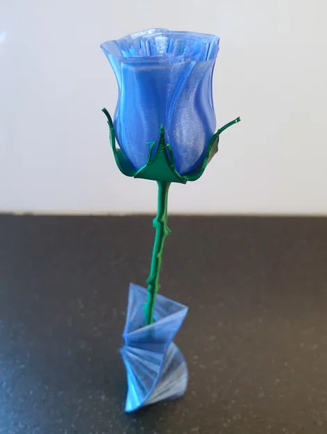 Mẫu hoa hồng in 3D nghệ thuật: Hướng dẫn in ấn chi tiết - Image 3