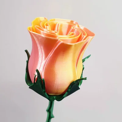 Mẫu hoa hồng in 3D nghệ thuật: Hướng dẫn in ấn chi tiết