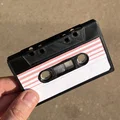 Mô hình băng cassette cổ điển - Đạo cụ trang trí in 3D độc đáo - Thumbnail 1