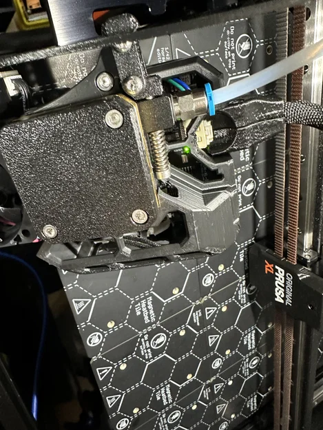 Nắp che đầu in Skeleton Dwarf có khe để lục giác cho Prusa XL - Image 3