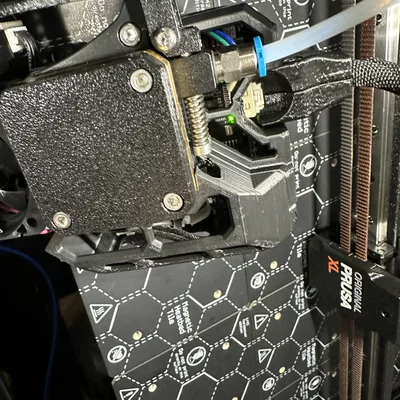 Nắp che đầu in Skeleton Dwarf có khe để lục giác cho Prusa XL