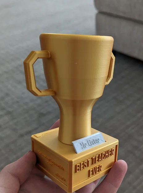 Giải thưởng “Best Teacher Ever” (cúp vinh danh thầy/cô giáo) - Image 1