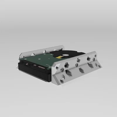 Adapter gắn ổ cứng 3.5" vào khe quạt 120mm trong PC case