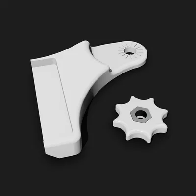 Chổi vệ sinh nozzle tự động - Ender 3 V3 KE/SE