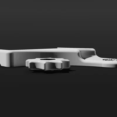 Chổi vệ sinh nozzle tự động - Ender 3 V3 KE/SE