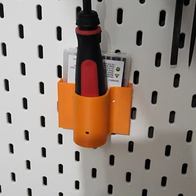 Giá treo dụng cụ đa năng cho bảng IKEA Skadis in 3D cực tiện