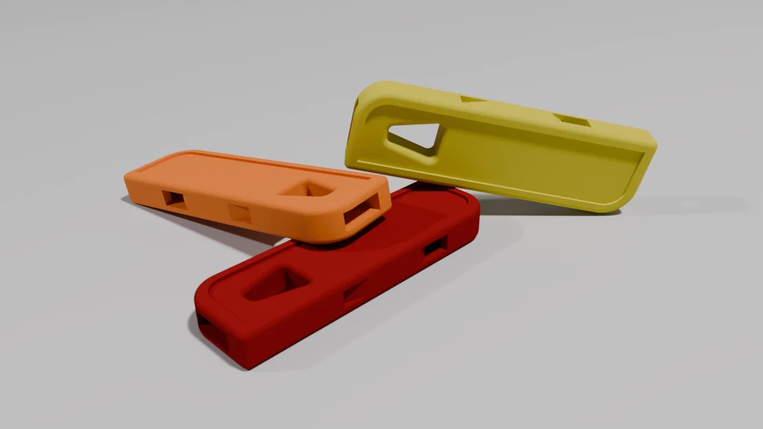 Còi Móc Khóa Hai Đầu Cho Chó/Đi Hiking (Dual Dog/Hiking Keychain Whistle) - Image 1