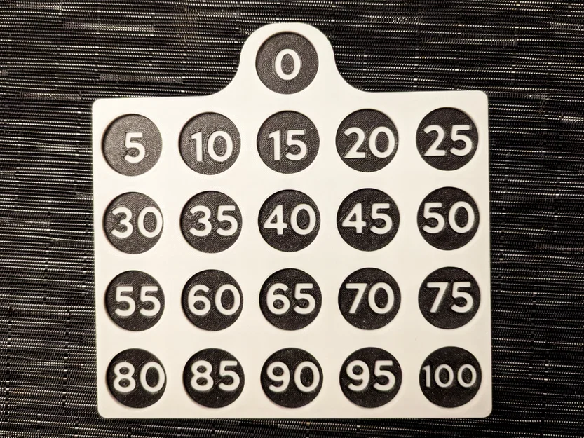 Bảng Theo Dõi Điểm Crokinole (Crokinole Score Tracker) - Image 2