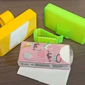 Hộp nhả khăn giấy kẹp lên sun visor ô tô (clip-on) - Thumbnail 4