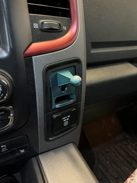 Ngàm Gắn Điện Thoại Cho Xe RAM 1500 2500 3500 (Thế Hệ 4) - Image 1