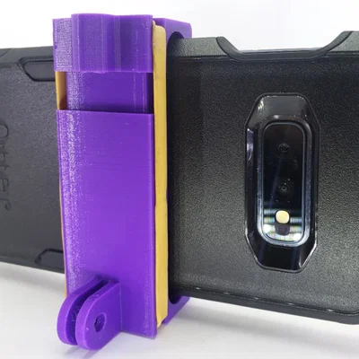 Ngàm kẹp điện thoại cho tripod / GoPro